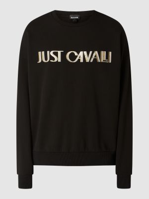 Bluza z nadrukiem oversize Just Cavalli