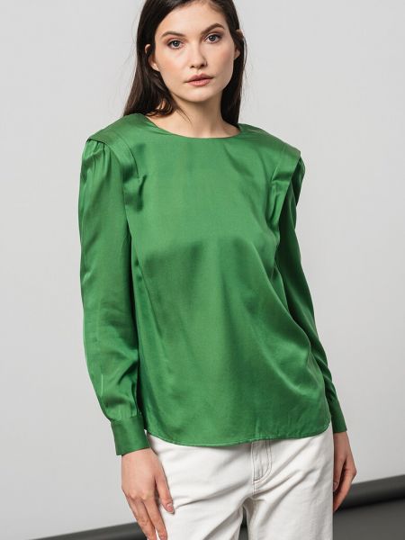 Блузка Stefanel зеленая