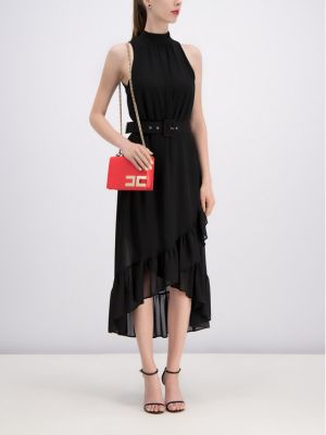 Коктейлна рокля Silvian Heach черно
