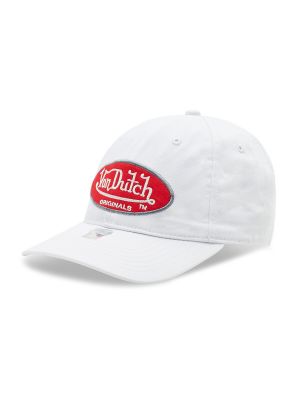 Kepurė su snapeliu Von Dutch balta