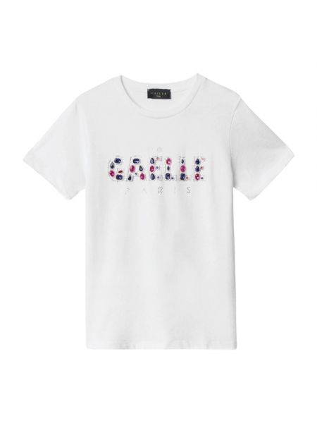 T-shirt Gaëlle Paris weiß