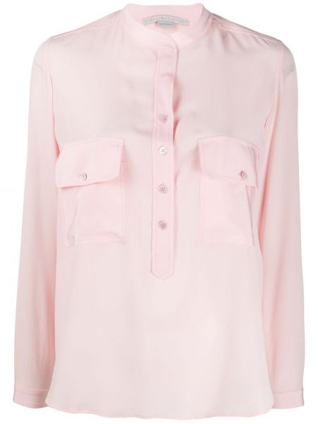 Camisa con botones Stella Mccartney rosa