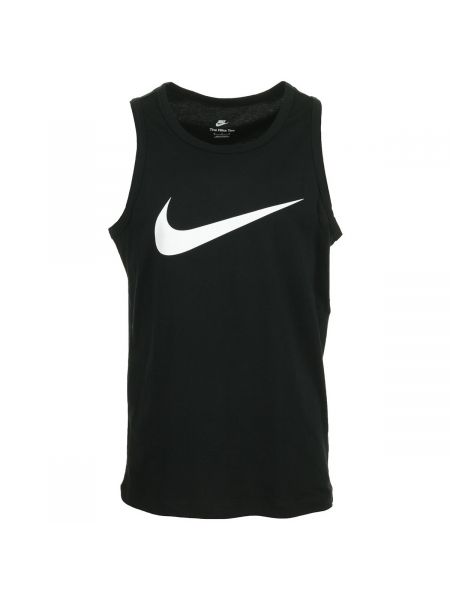 Tričko bez rukávů Nike černé