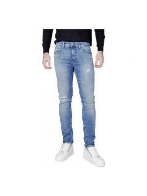 Skinny jeans aus baumwoll Tommy Jeans blau