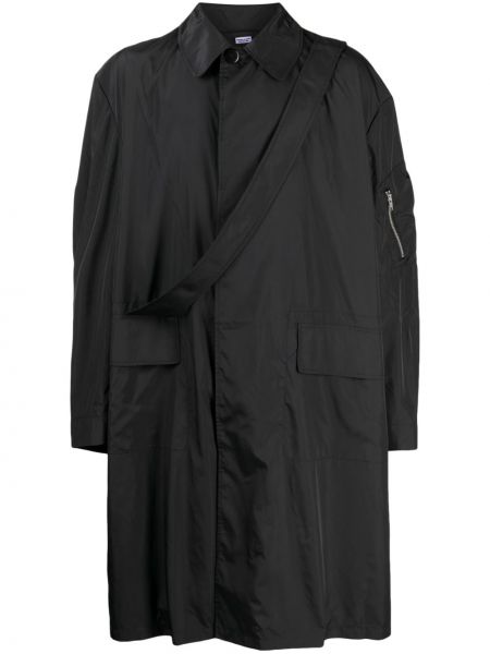 Παλτό Random Identities μαύρο