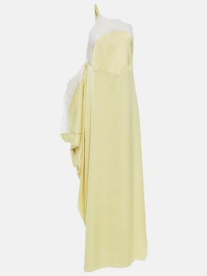 Sukienka midi Jw Anderson - Żółty