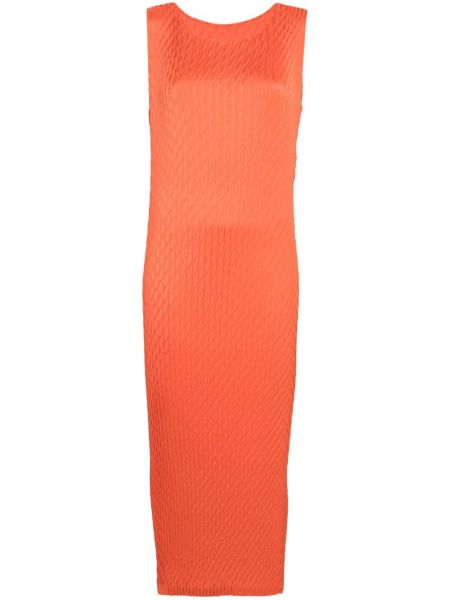 Kjole Issey Miyake orange