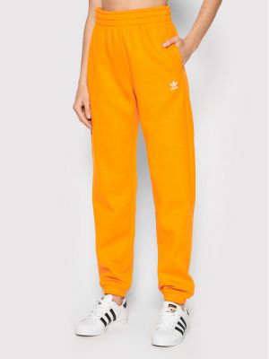 Флийс анцуг Adidas оранжево