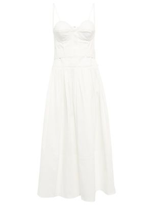Μίντι φόρεμα Proenza Schouler λευκό