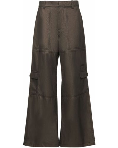 Relaxed карго панталони Marc Jacobs черно