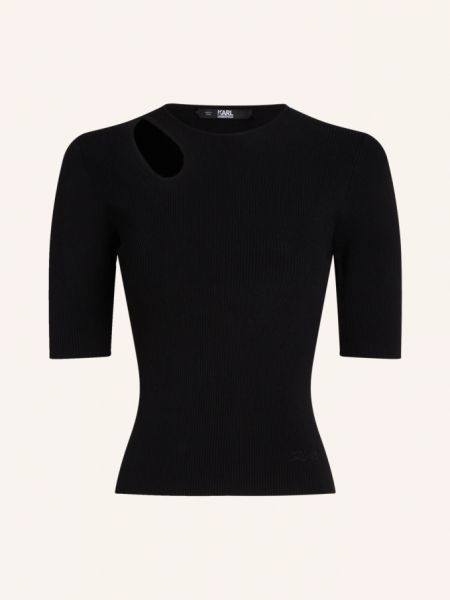 Блузка Karl Lagerfeld черная