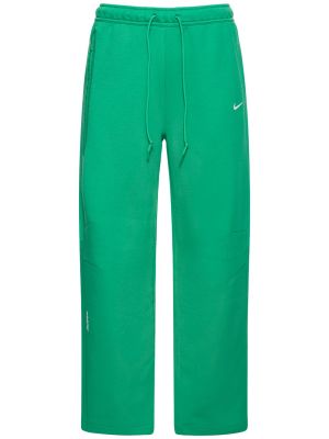 Pantaloni felpati Nike verde