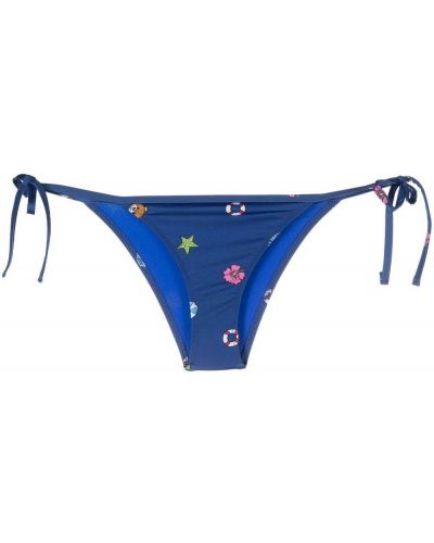 Bikini cu imagine Moschino albastru