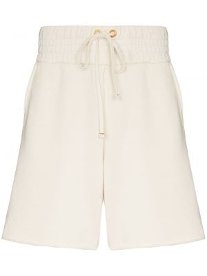 Bavlnené šortky Les Tien biela