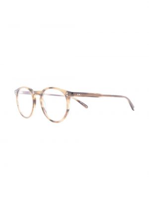 Okulary korekcyjne Garrett Leight brązowe