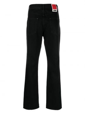 Bavlněné straight fit džíny 032c černé