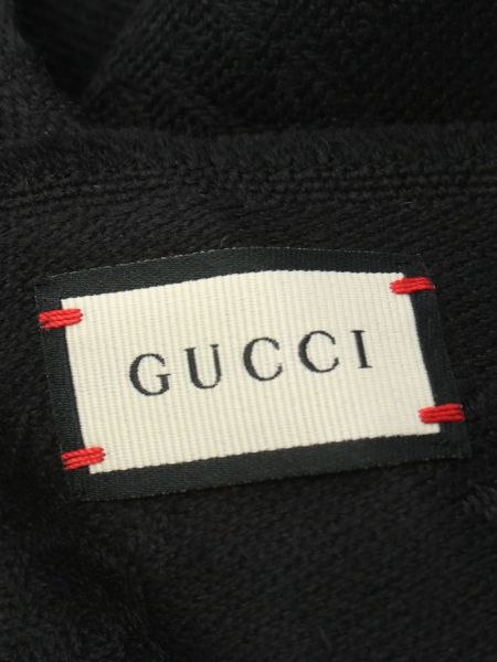 Žakarda šalle Gucci Pre-owned melns
