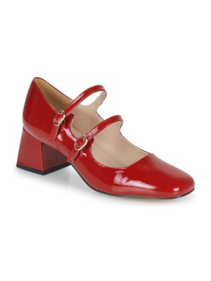 Pantofi cu toc cu toc Fericelli roșu