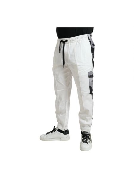Spodnie sportowe Dolce And Gabbana białe