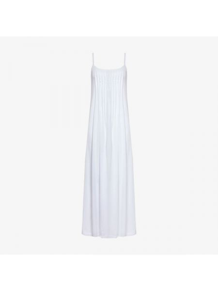 Платье-рубашка из джерси Hanro белое