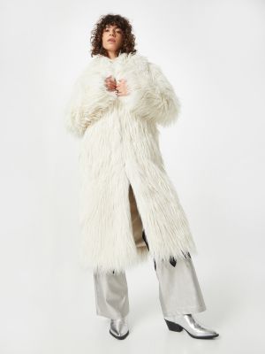 Палто Weekday бяло