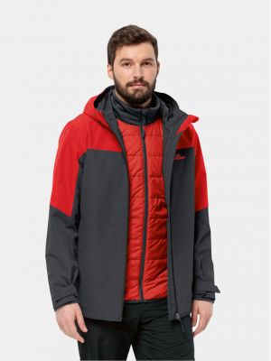 Giacca outdoor Jack Wolfskin rosso