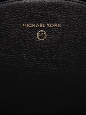 Kožni ruksak Michael Michael Kors smeđa