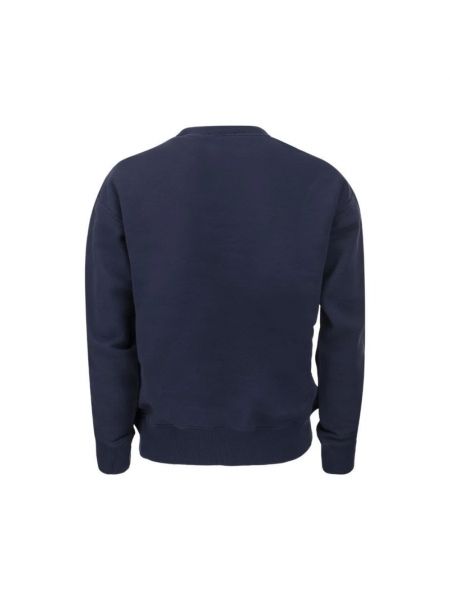 Sweatshirt mit rundhalsausschnitt aus baumwoll Ralph Lauren blau