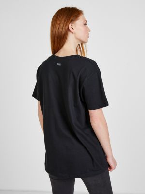 Oversized tričko Dobro. černé
