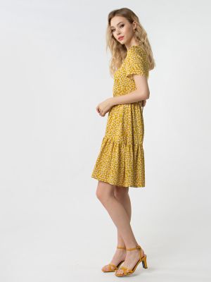 Платье Mariko желтое
