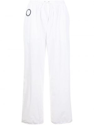 Pantalones ajustados David Koma blanco