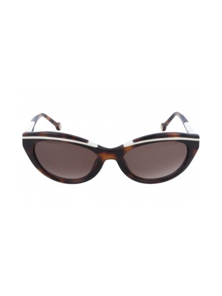 Okulary przeciwsłoneczne Carolina Herrera brązowe