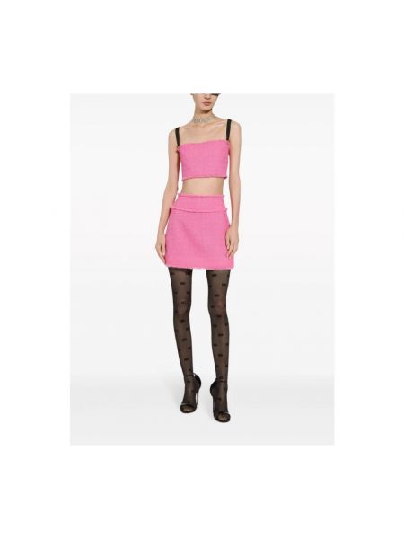 Mini falda Dolce & Gabbana rosa