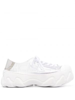 Átlátszó sneakers Gcds fehér