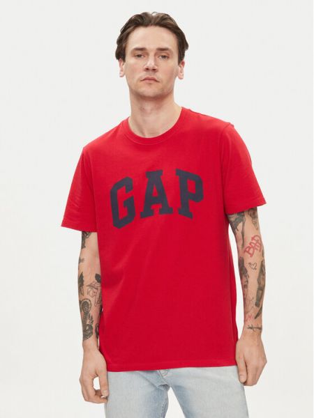 T-shirt Gap rouge
