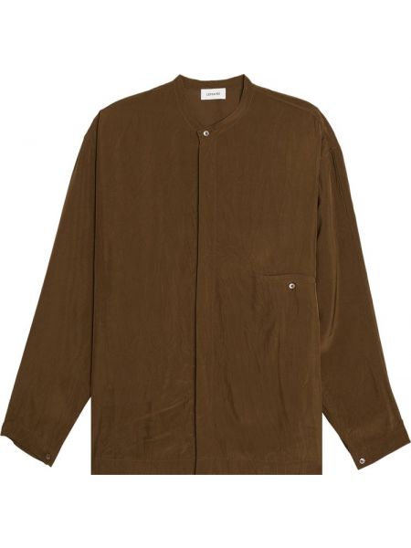 Рубашка Lemaire коричневая