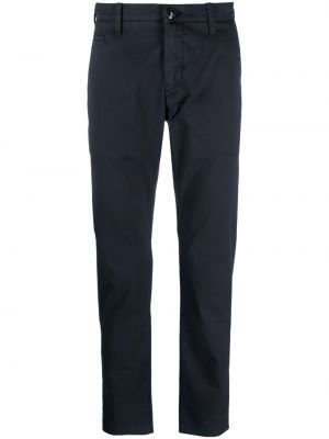 Pantaloni chino slim fit Jacob Cohën albastru