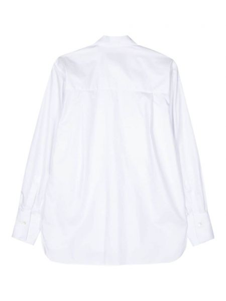 Koszula z kaszmiru bawełniana Wild Cashmere biała