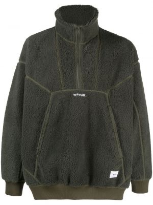 Fleecový sveter Wtaps zelená
