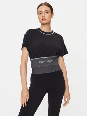 T-shirt Calvin Klein Performance schwarz