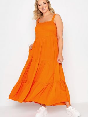 Платье на бретельках Yours оранжевый