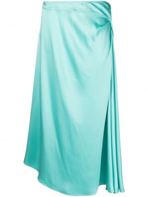 Asymetrická sukňa Stella Mccartney modrá