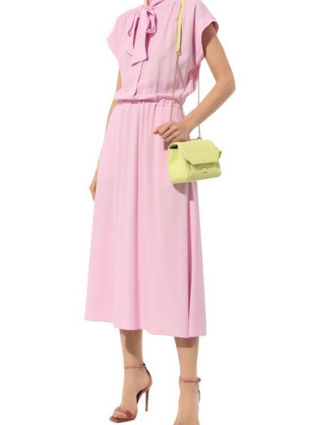 Платье из вискозы Noble&brulee розовое