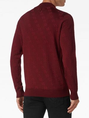 Žakarda adīti džemperis Billionaire sarkans