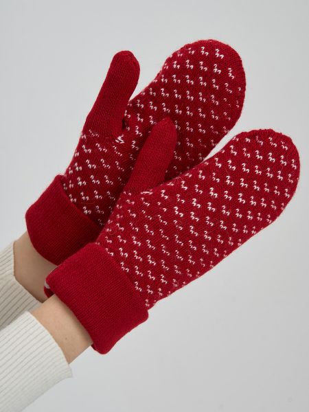Перчатки Vay красные