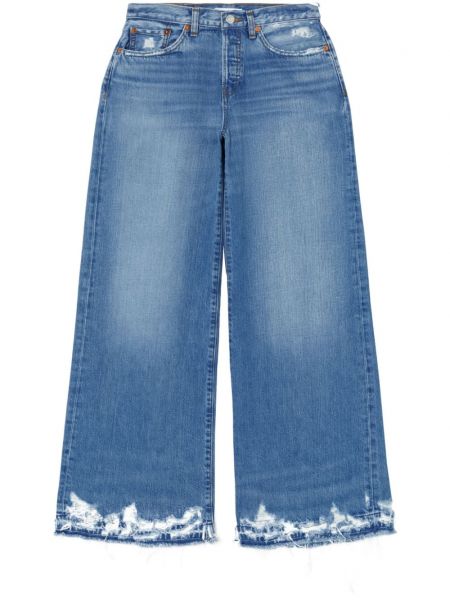 Flared jeans Re/done blå