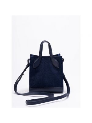 Shopper handtasche mit taschen Bally blau