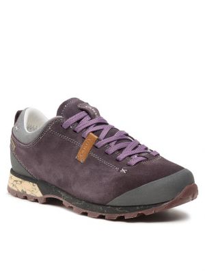 Pantofi din piele de căprioară Aku violet