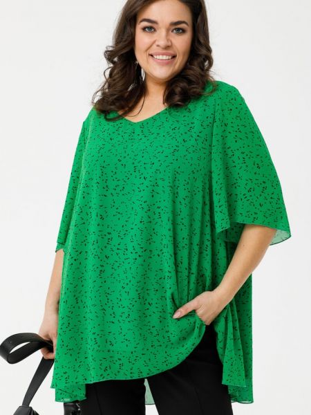Блузка Luxury зеленая