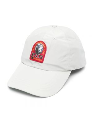 Biała czapka z daszkiem Parajumpers